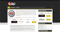 Desktop Screenshot of betonmma.org